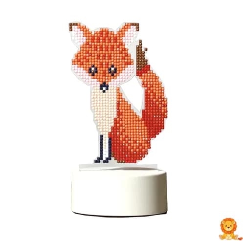 DIY LED キツネ ナイトライト キット