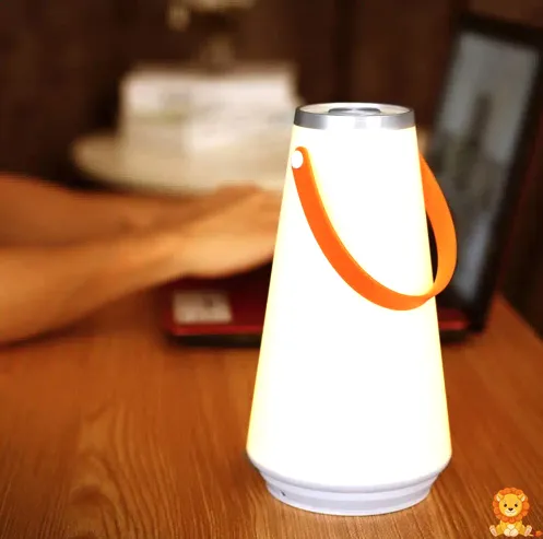 Bärbar LED campinglampa