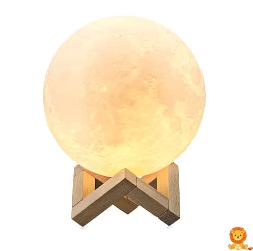 Luz noturna de lua LED