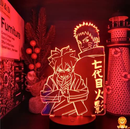 Naruto and Boruto Night Light