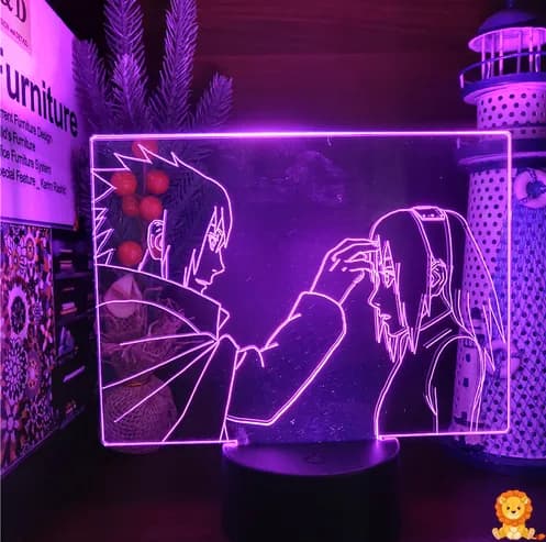 Naruto Sasuke & Sakura noćna svjetiljka