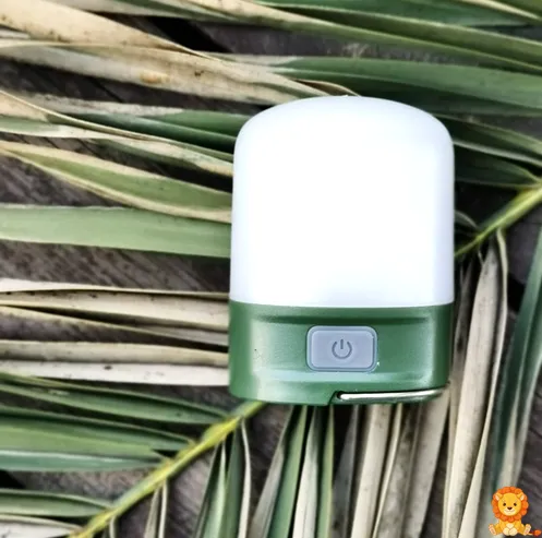 Oppladbar mini nattlampe i lommeformat