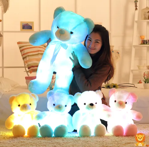 创意LED发光泰迪熊