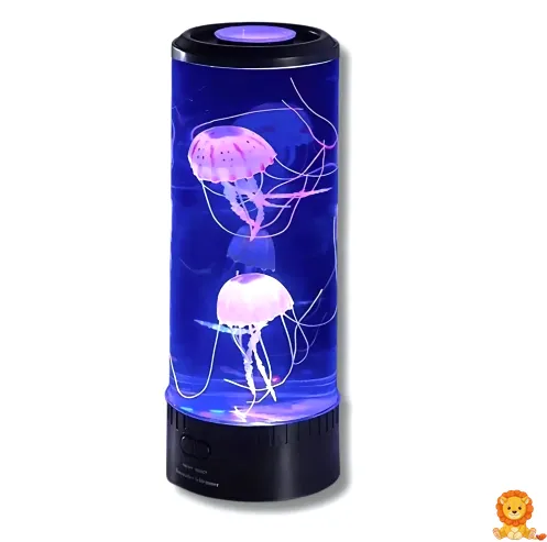 Veilleuse LED pour aquarium avec méduses