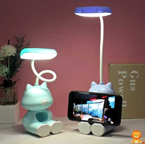 Nabíjateľná LED lampa na čítanie v ružovej farbe, flexibilný krk, klip na upevnenie na knihu, kompaktná a ľahká pre ľahké prenášanie. - View 2