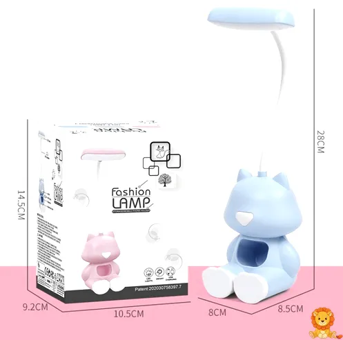 Nabíjateľná LED lampa na čítanie v ružovej farbe, flexibilný krk, klip na upevnenie na knihu, kompaktná a ľahká pre ľahké prenášanie. - View 5