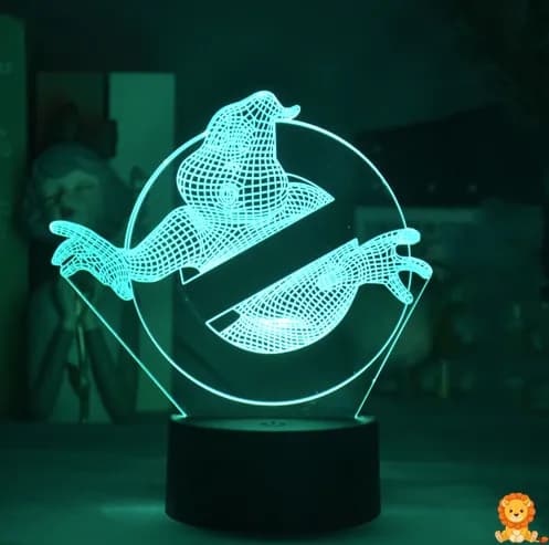 Szellemirtók 3D LED Éjszakai Fény