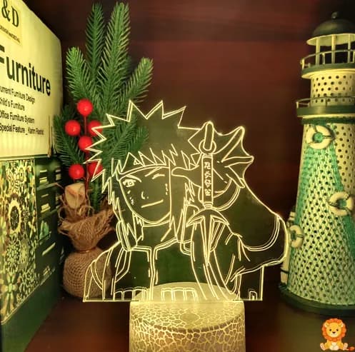 Naruto Minato Namikaze Noćna Svjetiljka