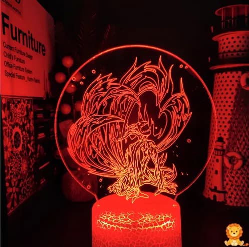 Naruto Kyuubi noćno svjetlo