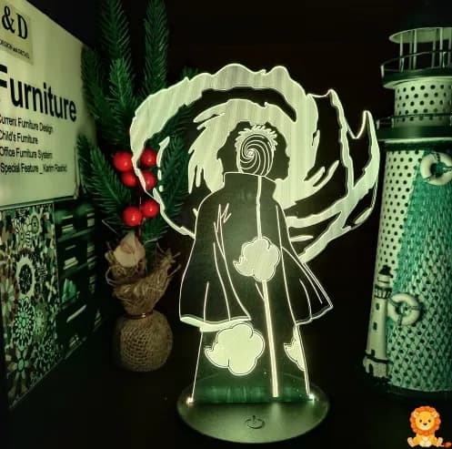 Naruto Obito Uchiha noćno svjetlo