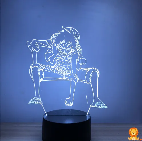 One Piece Luffy Gear 2. noćno svjetlo