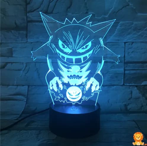 Luz nocturna de Pokémon fantasma