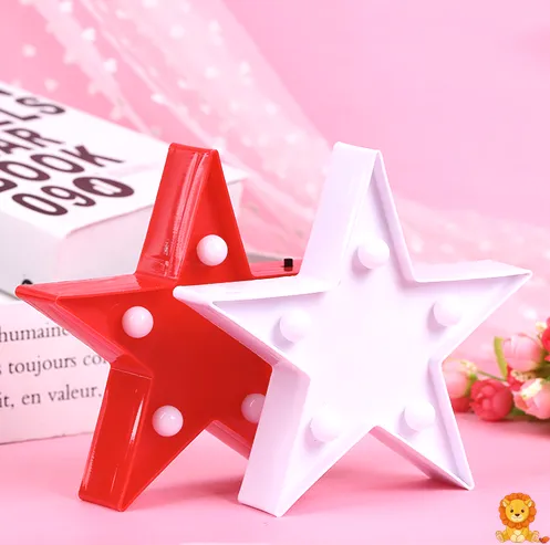 Crvena ili bijela LED zvijezda noćno svjetlo