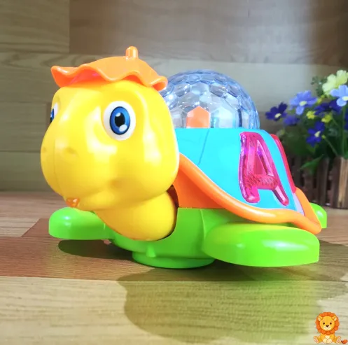 Luz nocturna de tortuga bebé